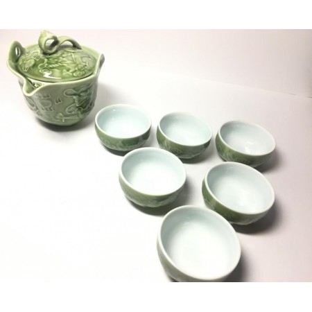 Набор посуды "Зеленый дракон"